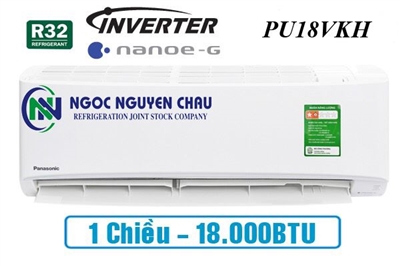 Điều hòa Panasonic 1 chiều Inverter CU/CS-PU18VKH-8